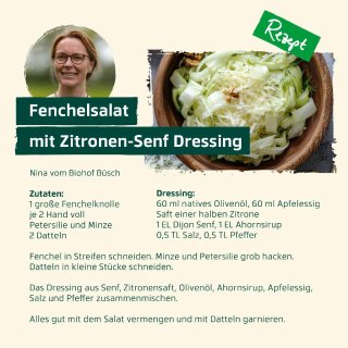 Juli - Fenchelsalat