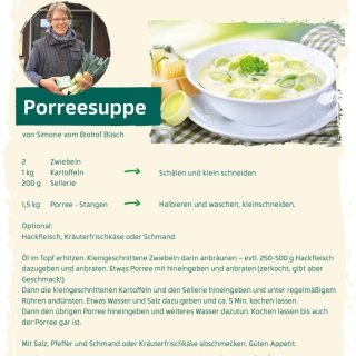 Januar - Porreesuppe