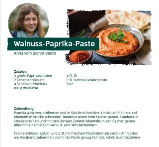 Juli - Walnuss-Paprika-Paste