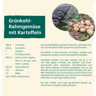 November - Grünkohlrahmgemüse