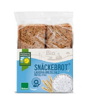 Laugen-Snäckebrot mit Salz