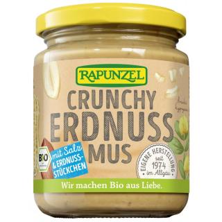 Erdnussmus Crunchy mit Salz