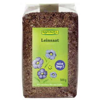 Leinsaat braun