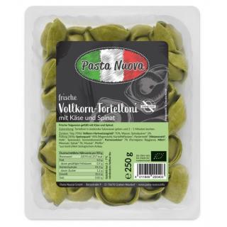 Frische Vollkorn-Tortelloni  Spinat- Füllung