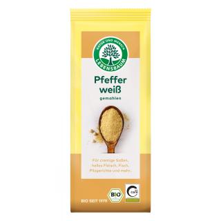 Pfeffer weiß, gemahlen