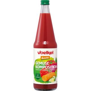 Gemüsesaft-Komposition