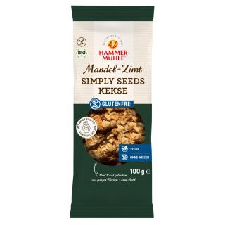 Simply Seeds Kekse Mandel Zimt glutenfrei