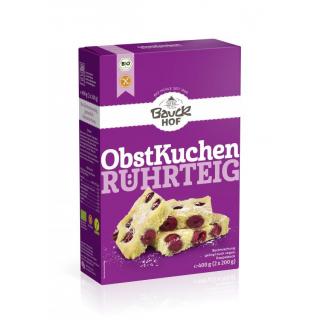 Obstkuchenteig Backmischung, glutenfrei