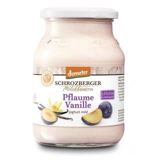 Joghurt Pflaume Vanille 3,5%