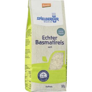 Echter Basmatireis, weiß