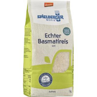 Echter Basmatireis, weiß