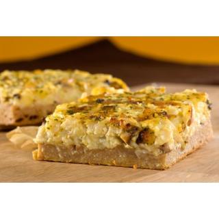 Zwiebelkuchen mit geräuchertem Tofu (2 Stück)
