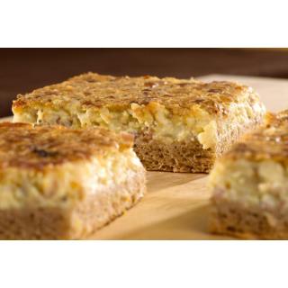Zwiebelkuchen m. Schinkenspeck (2 Stück)