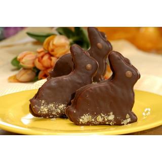 Osterhasengebäck Zartbitter