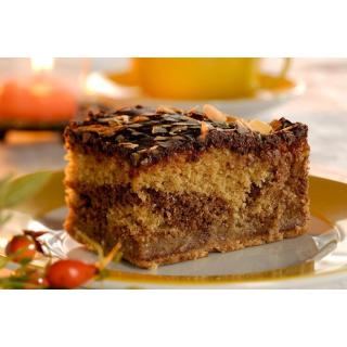 Gefüllter Mandelkuchen (2 Stück)