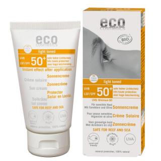 Sonnencreme LSF 50+ leicht getönt > nicht weißend