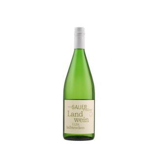 Pfälzer Landwein, halbtr. weiß