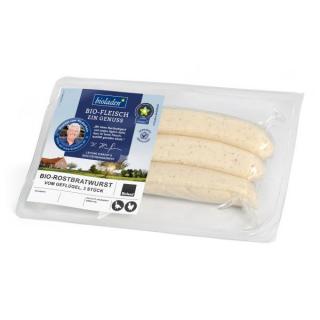 b*Rostbratwurst vom Geflügel
