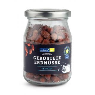 b*geröstete Erdnüsse gesalzen im Pfandglas