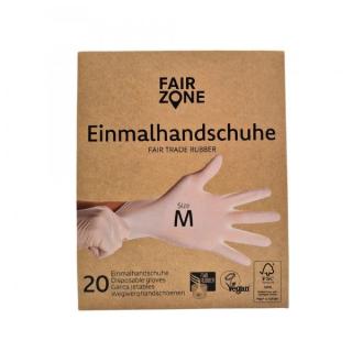 Latex Einweghandschuhe M fairtrade
