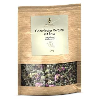 ÖK Griechischer Bergtee S. Raeseri mit Rose