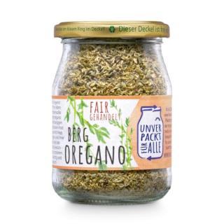 Oregano im Pfandglas