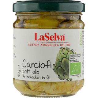 Artischockenstücke in Öl