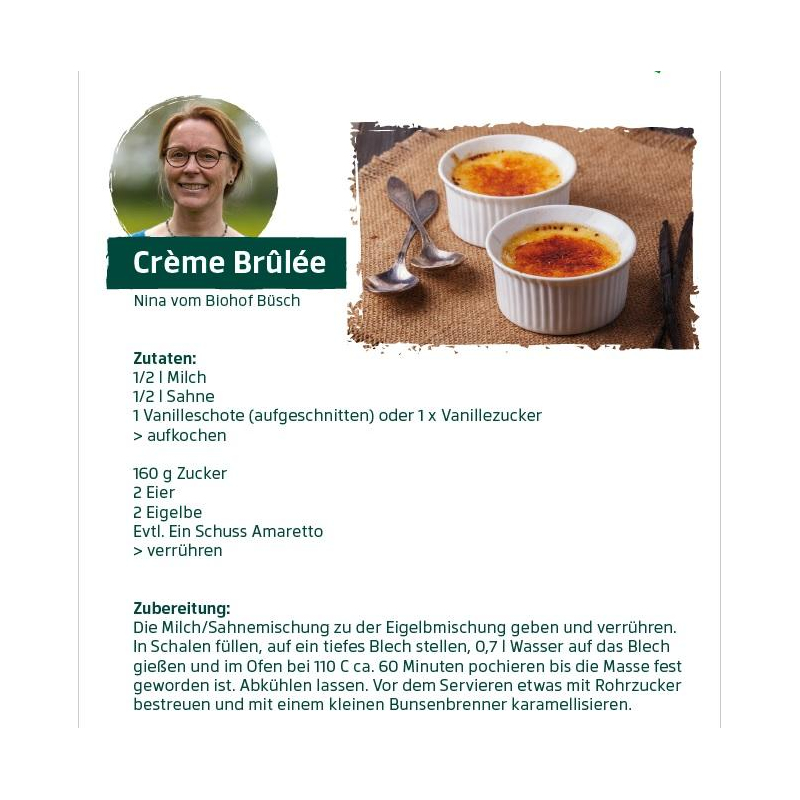 Dezember - Crème Brûlée