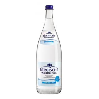 Bergische Waldquelle still - 1 L Glasflasche