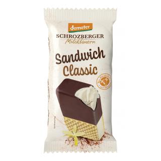 Sandwich Eis Vanille Schoko