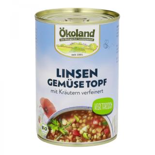 Linsen-Gemüse-Topf (vegetarisch)