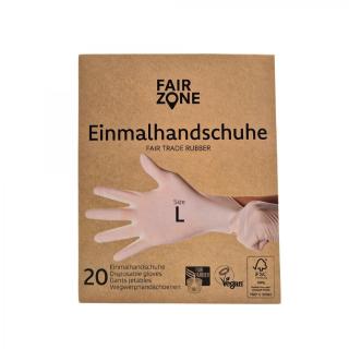 Latex Einweghandschuhe L fairtrade